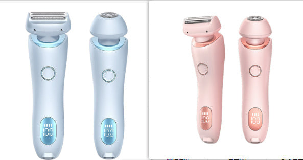 2-in-1 USB Rechargeable Hair Remover & Epilator – Smooth Shave for Face, Body, and Bikini