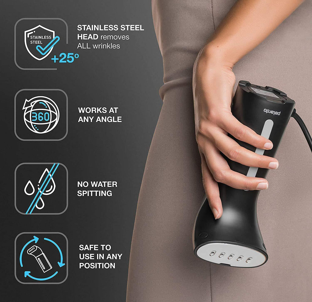 Steamer for Clothes Hand Held Portable Travel Garment Steamer Metal