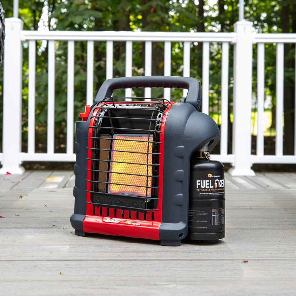 F232000 MH9BX Buddy 4,000-9,000-BTU Indoor-Safe Portable Propane
