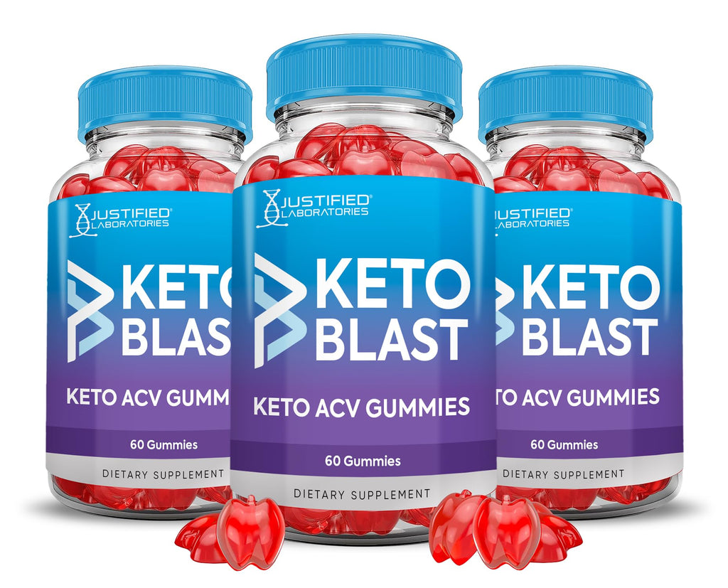 (3 Pack) Keto Blast Gummies 1000MG ACV Gummies Advanced Formula 1000MG KetoBlast Keto Gummies Apple Cider Vinegar Formulated with Pomegranate Beet Juice Powder B12 Vegan Non GMO 180 Gummys