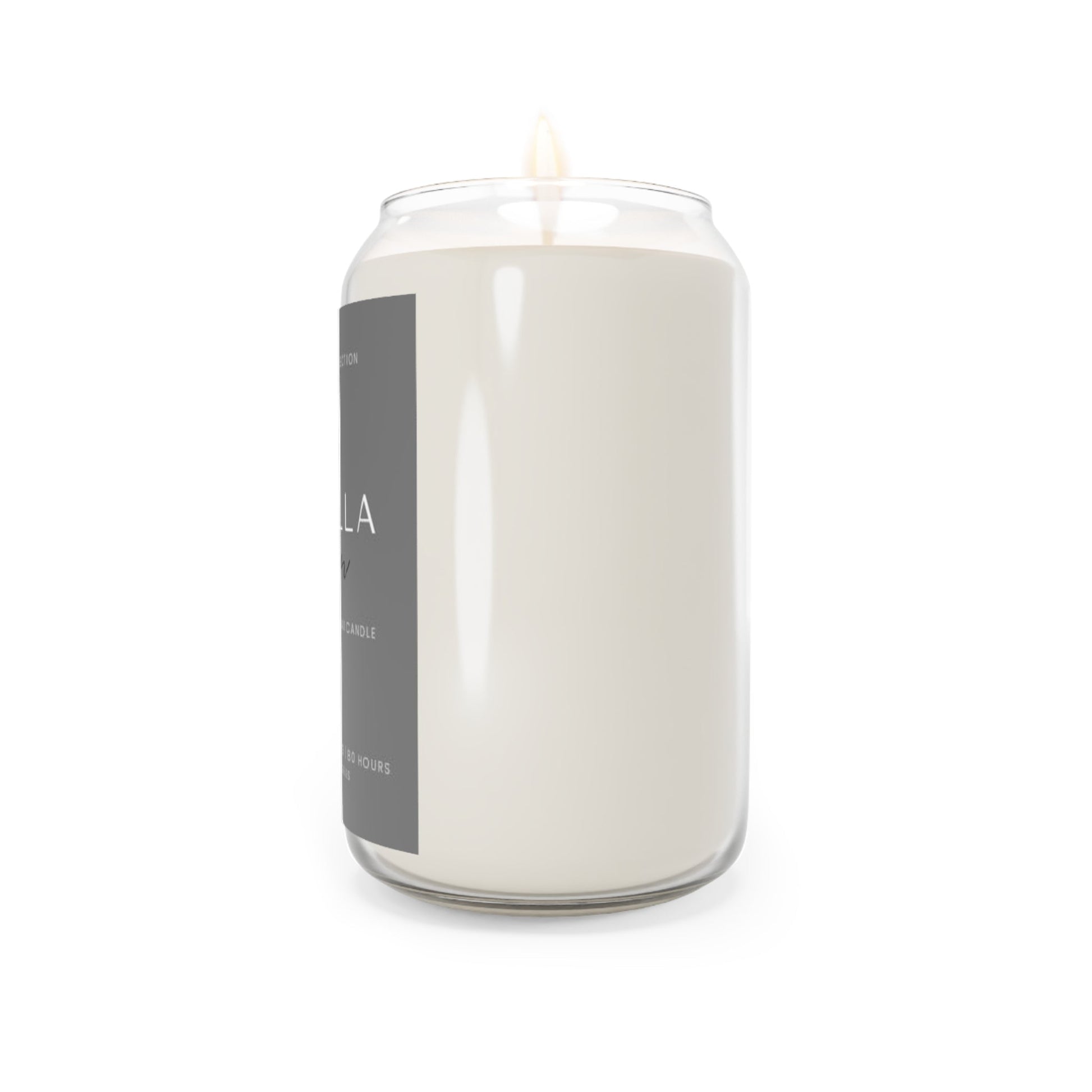 Vanilla Bean Scented Soy Candle, Aromatherapy, Home Decor, Eco-Friendl