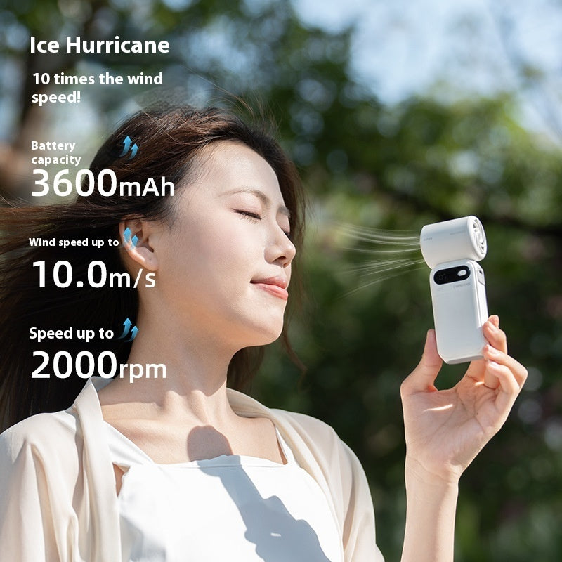 Small Hurricane Turbine Electric Fan Portable Fan High Speed Small