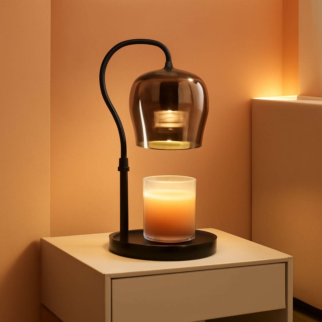 Candle Warmer Lamp Adjustable Height Dimmable Brightness-0