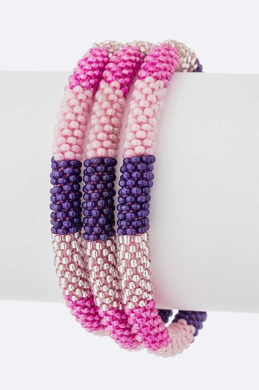 Nepal Roll Up Friendship Bracelet Set