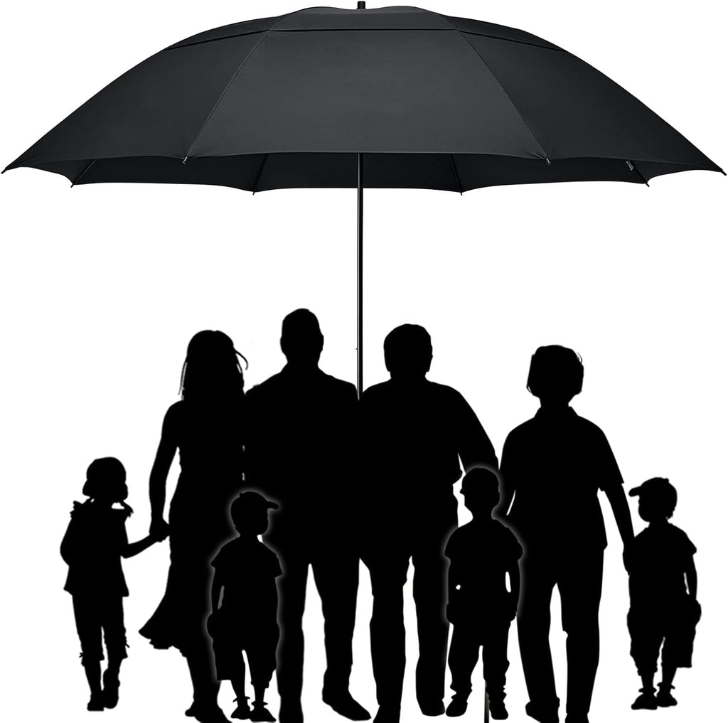 80 Inch Huge Large Oversize Golf Umbrella Double Canopy Vented