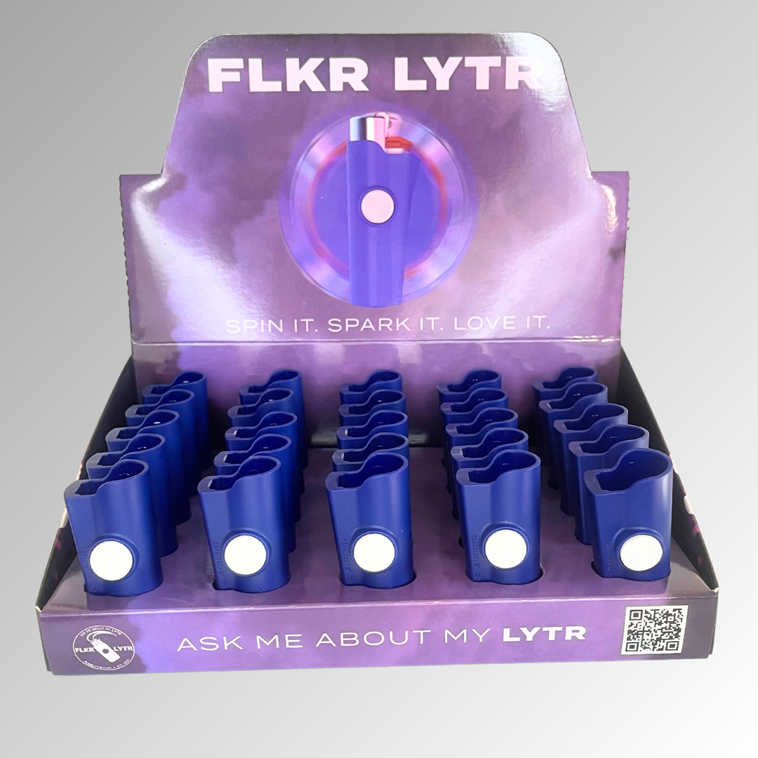 CLPR FLKR LYTR: Retail Display Box Case for Clipper® | FLKR LYTR
