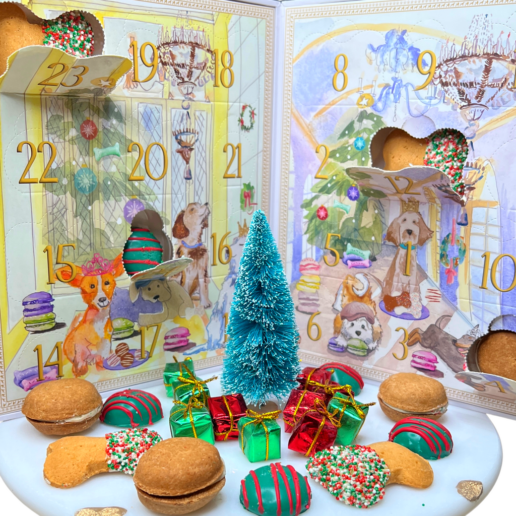 Dog Treats Advent Calendar - 24 Holiday Treats for Dogs