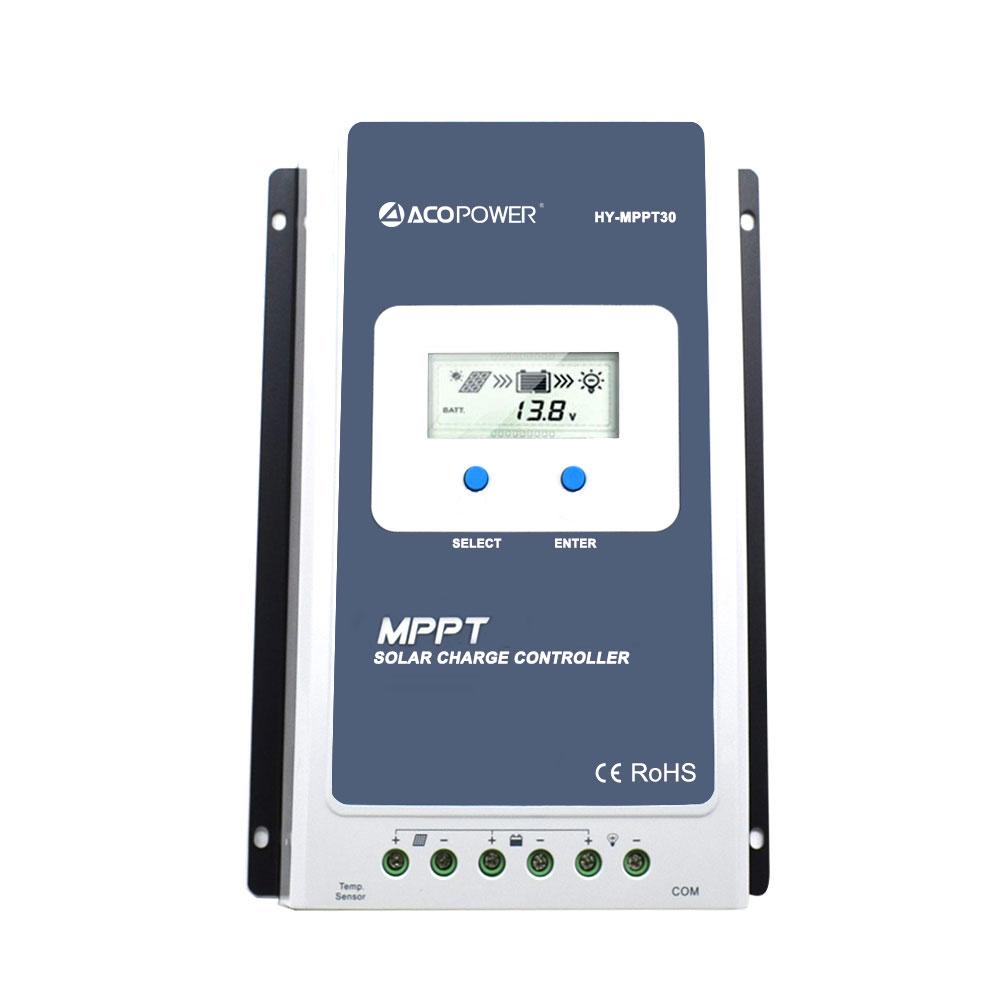 Midas 30 Amp MPPT Solar Charge Controller with MT-50