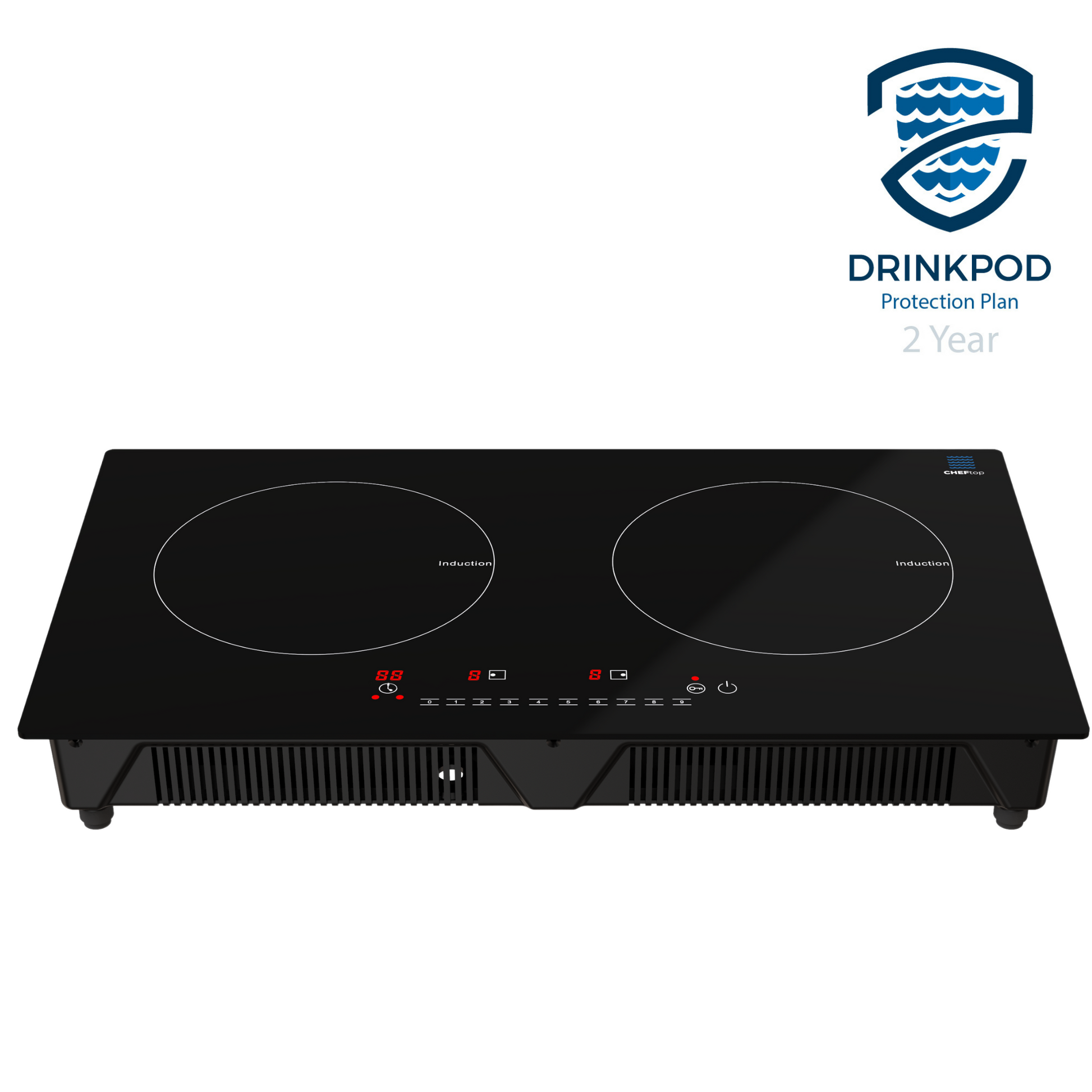 CHEFTop 2 - Dual Burner Induction Cooktop Horizontal