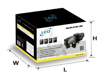 LIVEVIE Leo Pump Convertible Well Pump - Cast Iron, Dual Voltage