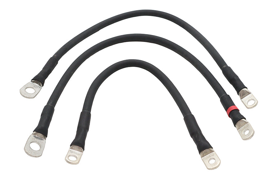 Ultima Premium Battery Cable Set Black - 18708-0