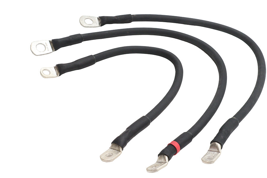 Ultima Premium Battery Cable Set Black - 18708-1
