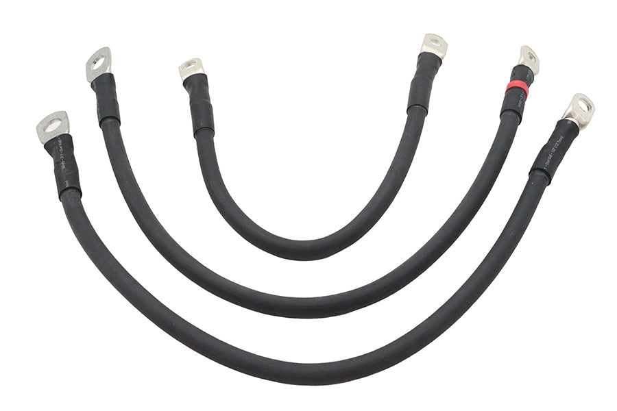 Ultima Premium Battery Cable Set Black - 18708-3