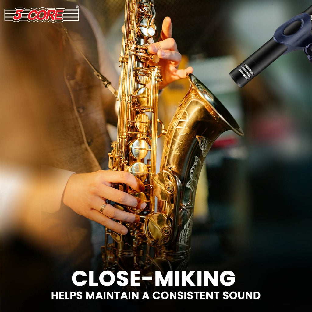 5Core Instrument Microphone Professional XLR Cardioid Pencil Stick