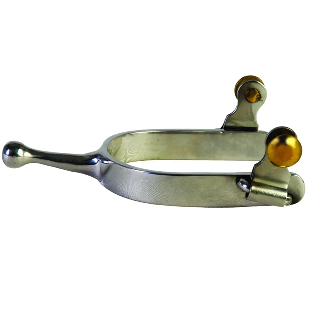 Aime Imports Western SS Knob End Ladies Cutting Spurs