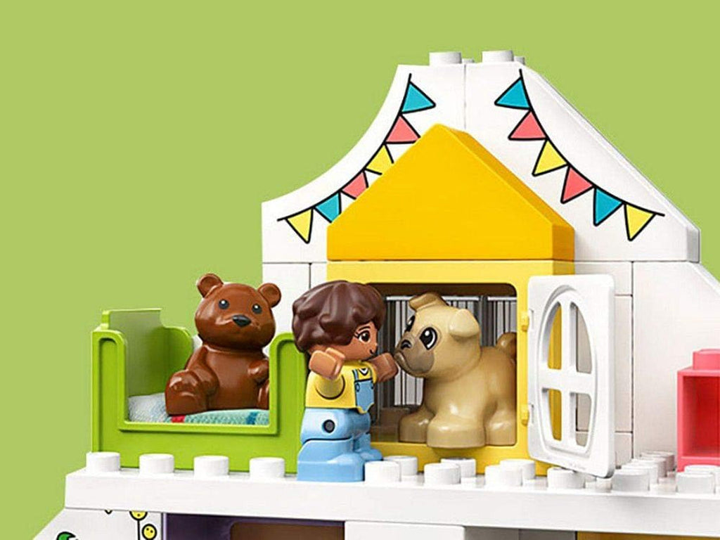 Duplo Town Modular Playhouse 130 Piece Multicolor Dollhouse