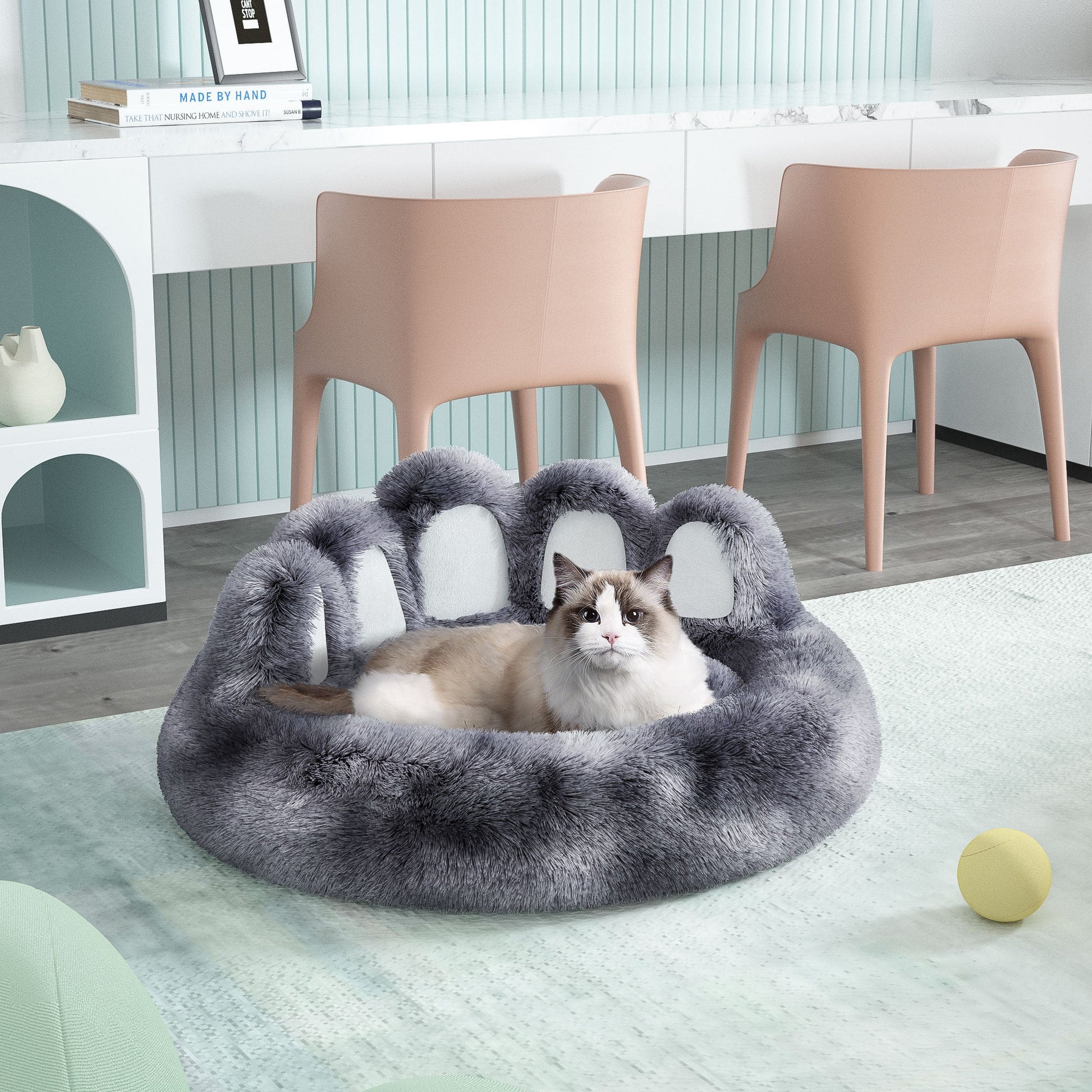 Cute Dog Bear Paw Shape Dog Bed, Dog Beds & Furniture For Small And