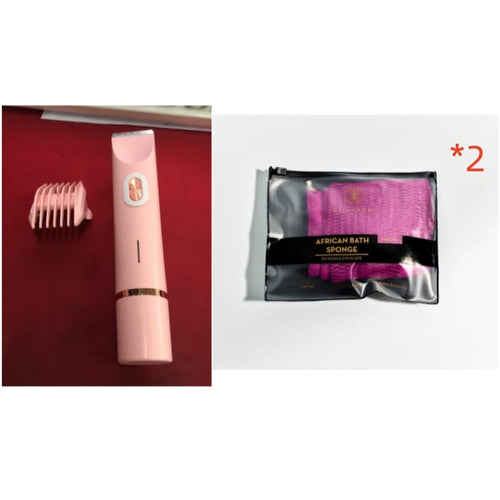 2 In 1 Hair Remover Women's Double Head Shaver Private Pubic Hair