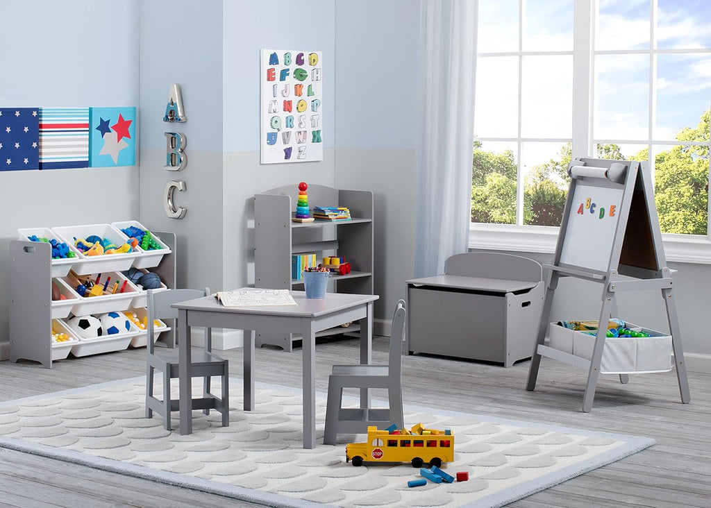 Mysize Grey Bookshelf Greenguard Gold Certified 33 Inch