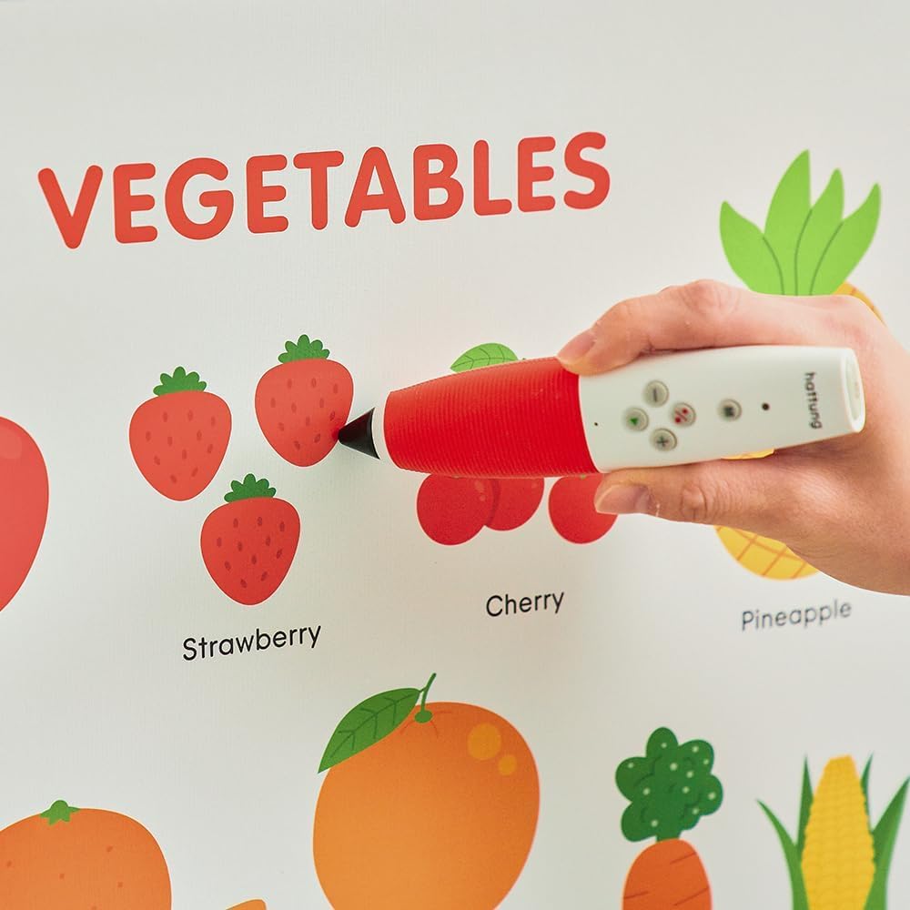 Hattung Interactive Sound Pen for Child, Educational Toy for Early