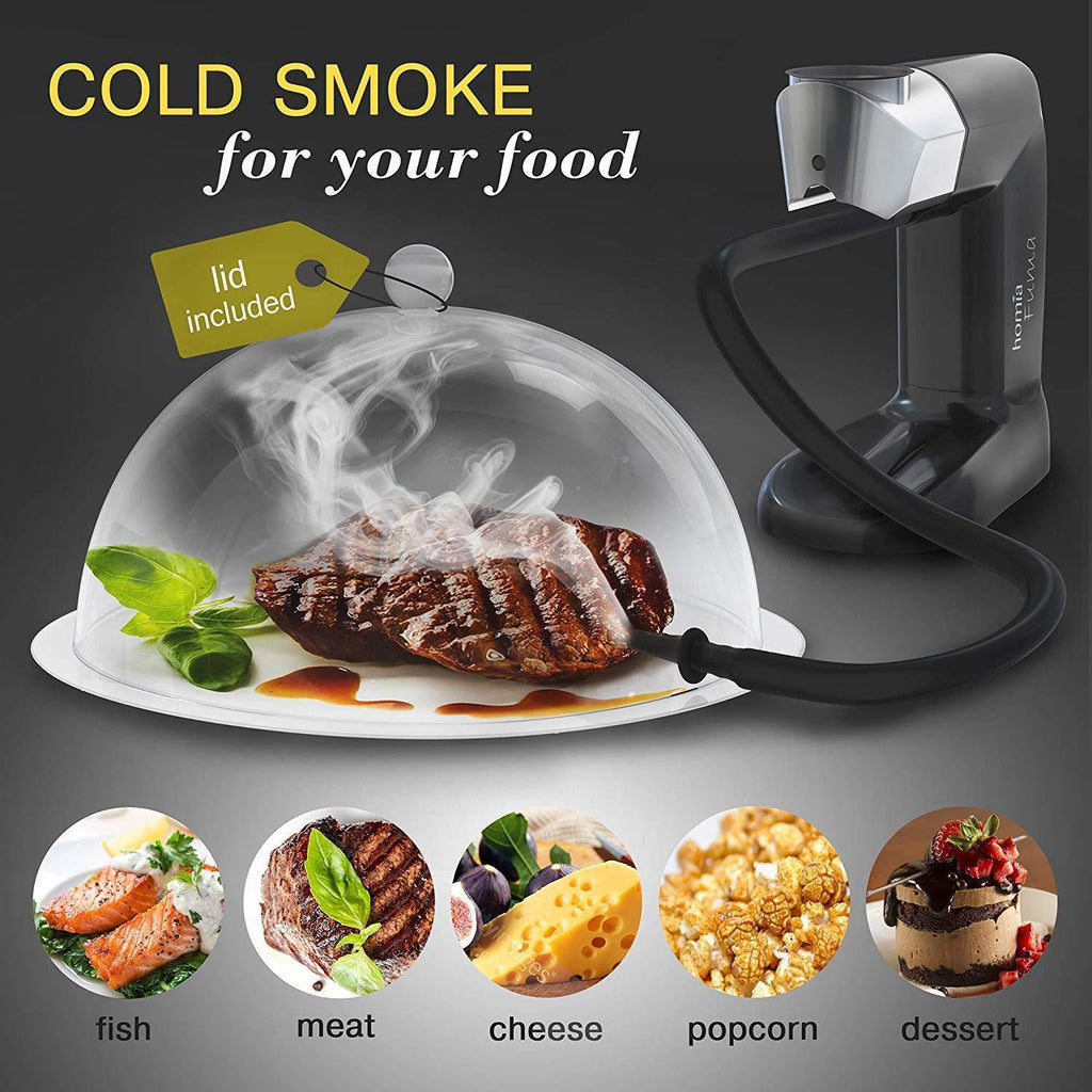 Smoking Gun Wood Smoke Infuser  Premium Kit 14 PCS Smoker Machine with