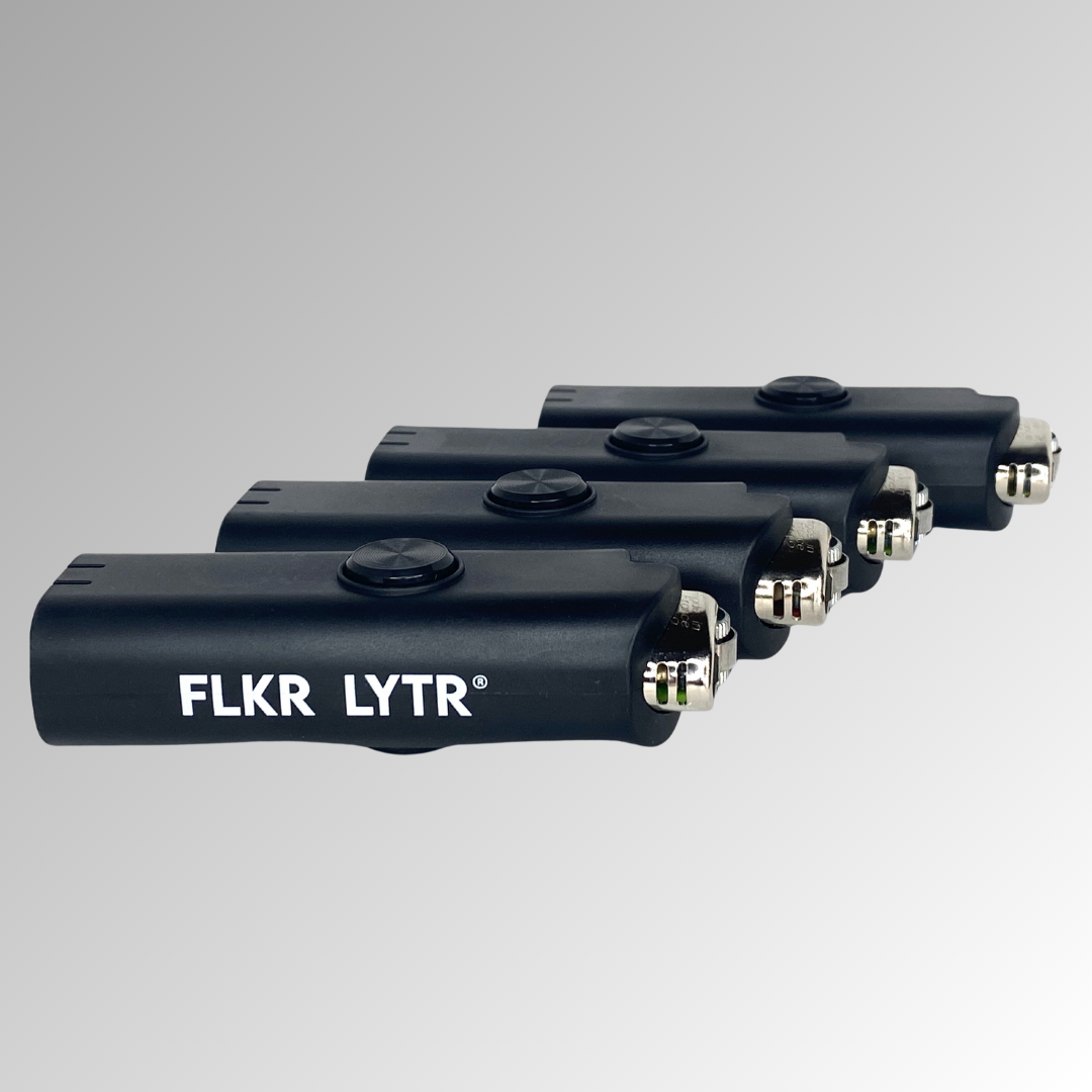 The DRK NYTE 4X Pack Lighter Case for BIC® | FLKR LYTR