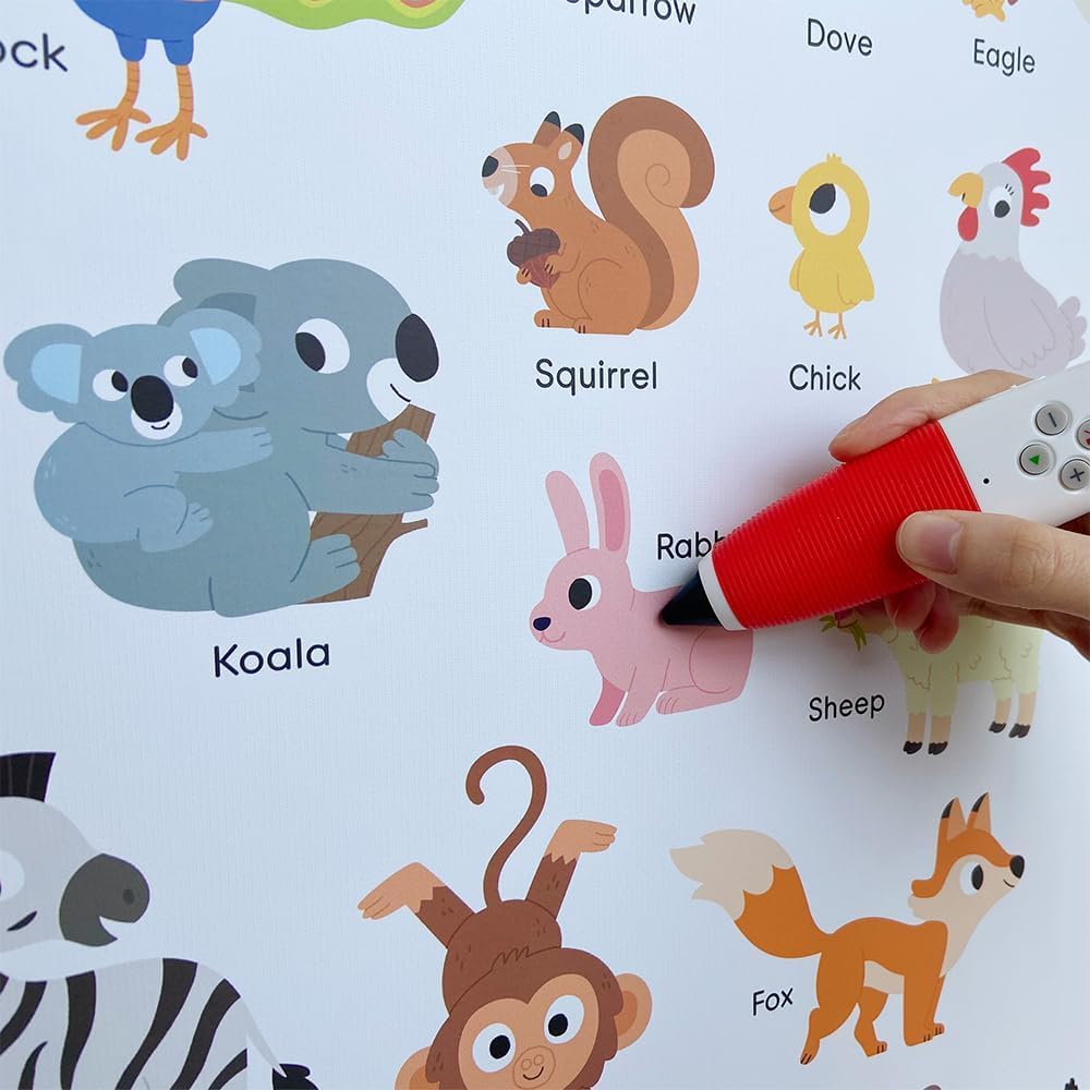 Hattung Interactive Sound Pen for Child, Educational Toy for Early