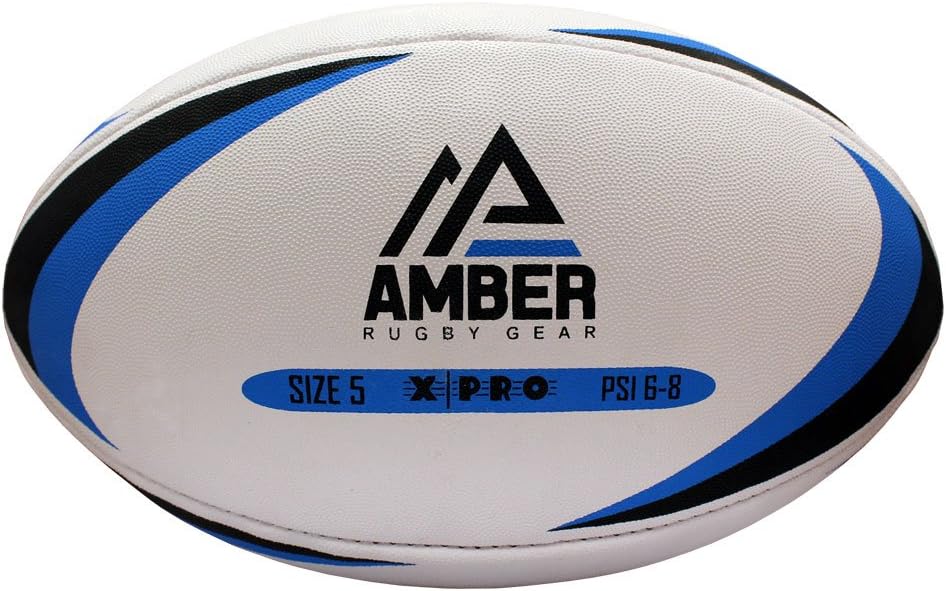 Competition Rugby Ball with Superior Grip and Balanced Weight for