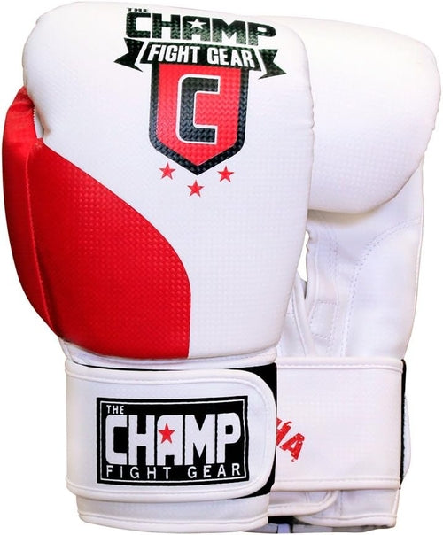 The Champ Fight Gear Alpha Series Boxing Gloves with Wrist Support for
