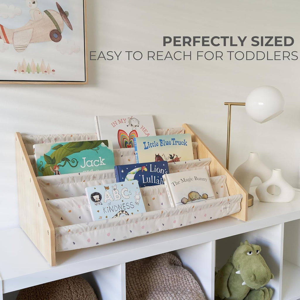 Decorative Bookshelf for Kids - Beautiful Shelf to Display All Books