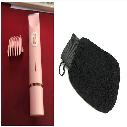 2 In 1 Hair Remover Women's Double Head Shaver Private Pubic Hair