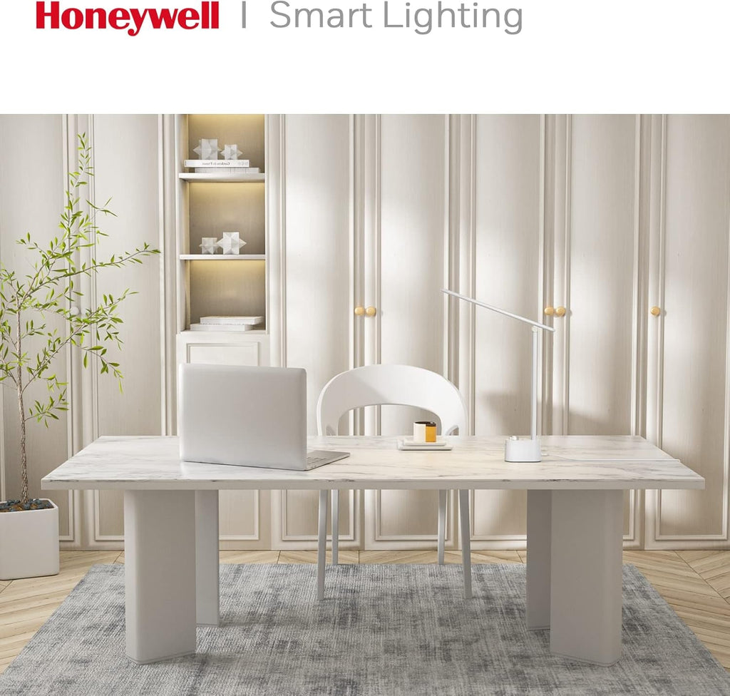 LED Desk Lamp with USB Charging Ports - Sunturalux™ HWT-H01 Stepless