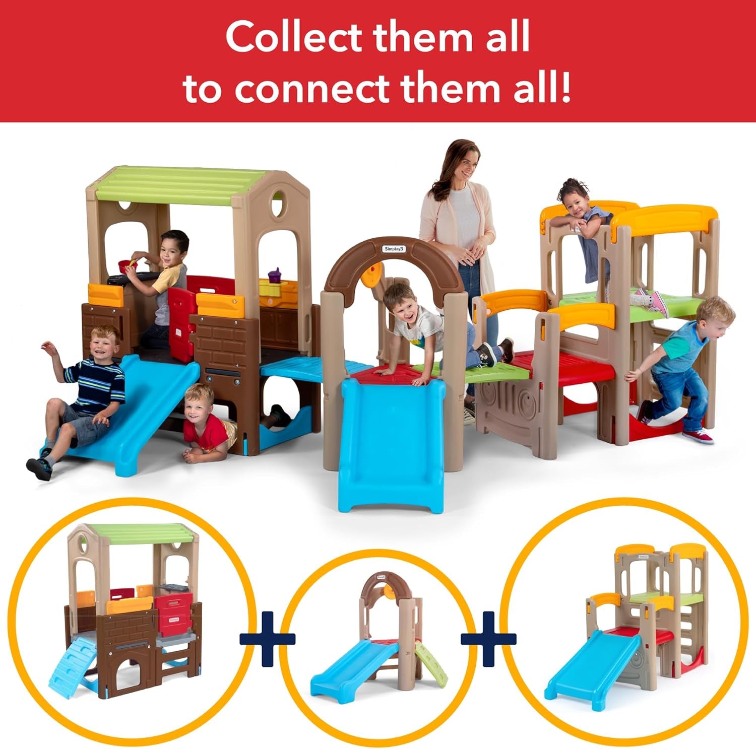 USA Made Kids Indoor Outdoor Discovery Playhouse