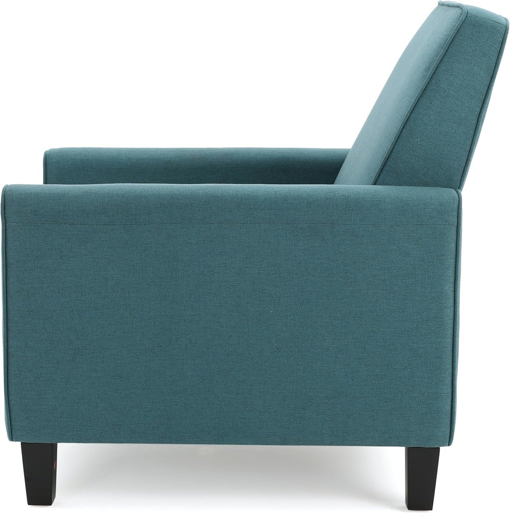 Christopher Knight Home Darvis Fabric Recliner Club Chair, Dark Teal