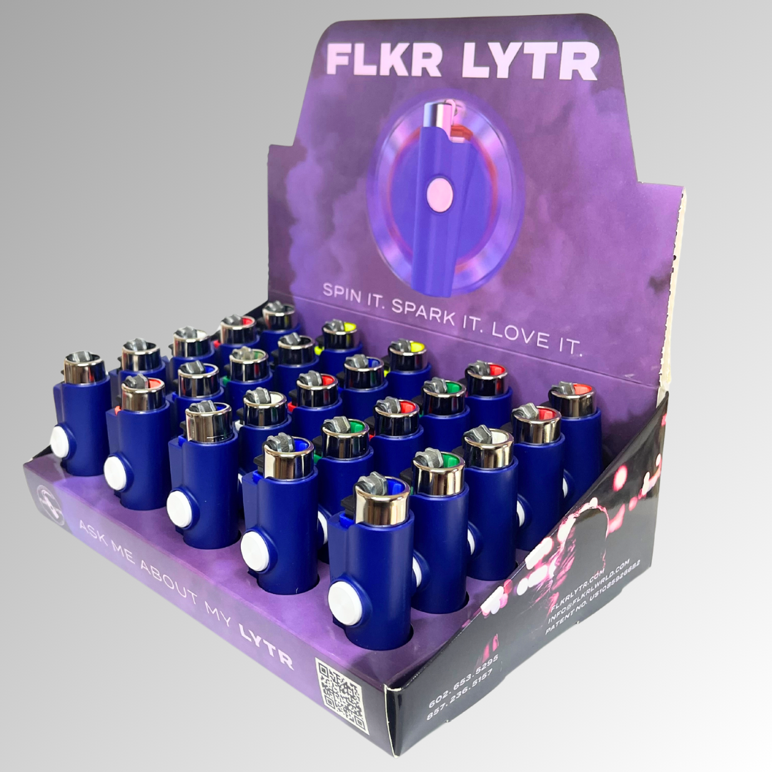 CLPR FLKR LYTR: Retail Display Box Case for Clipper® | FLKR LYTR