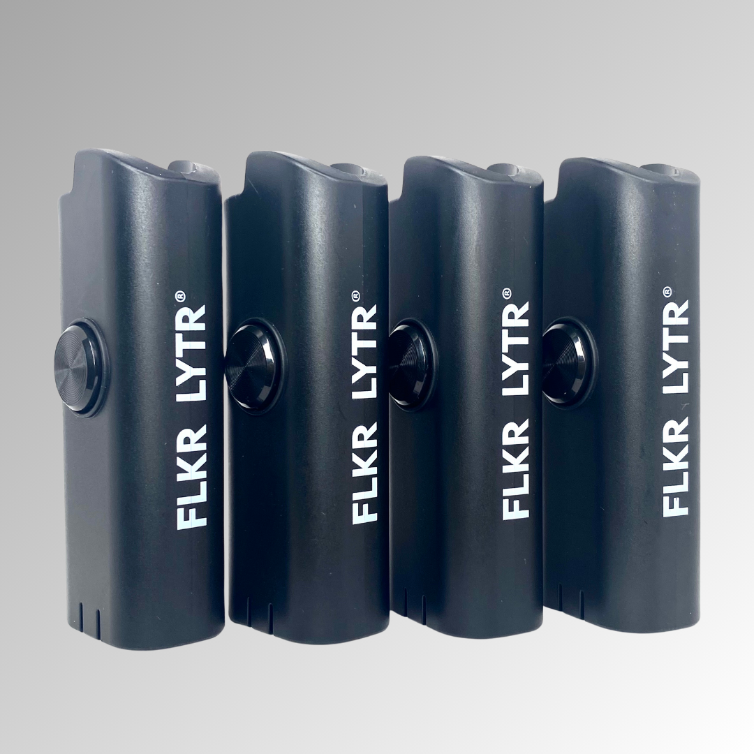 The DRK NYTE 4X Pack Lighter Case for BIC® | FLKR LYTR