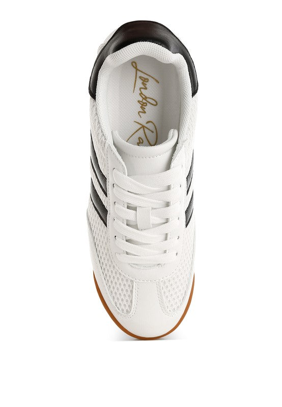 Blaster Casual Striped Lace-Up Sneakers