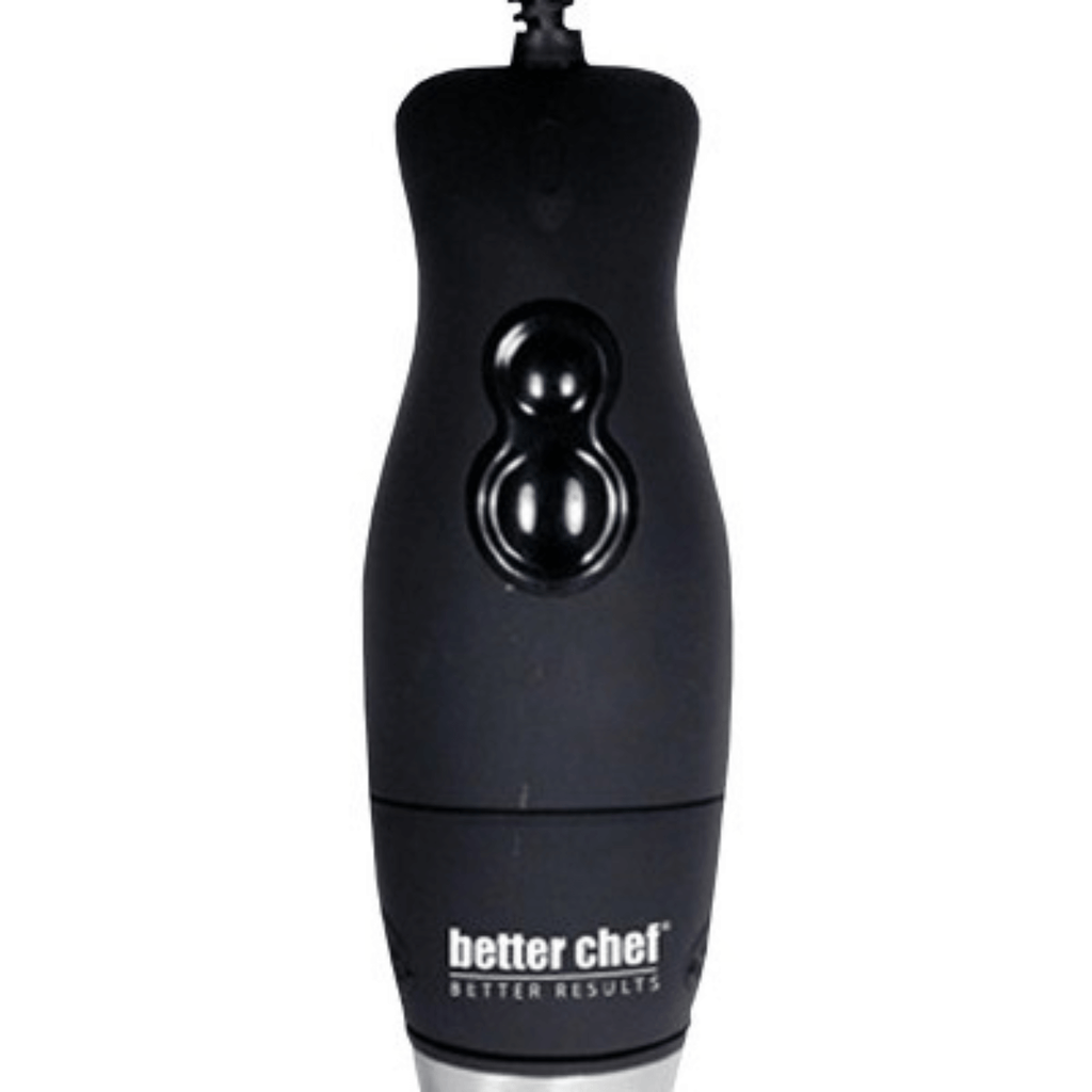 Better Chef 200W DualPro Immersion Blender Hand-Mixer with Cup and