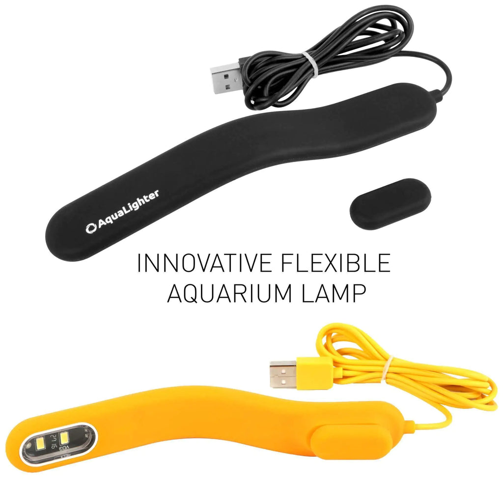 Fish Tank Light Clip On Aquarium Light for Plants LED Lamp Black for 5 Gallon