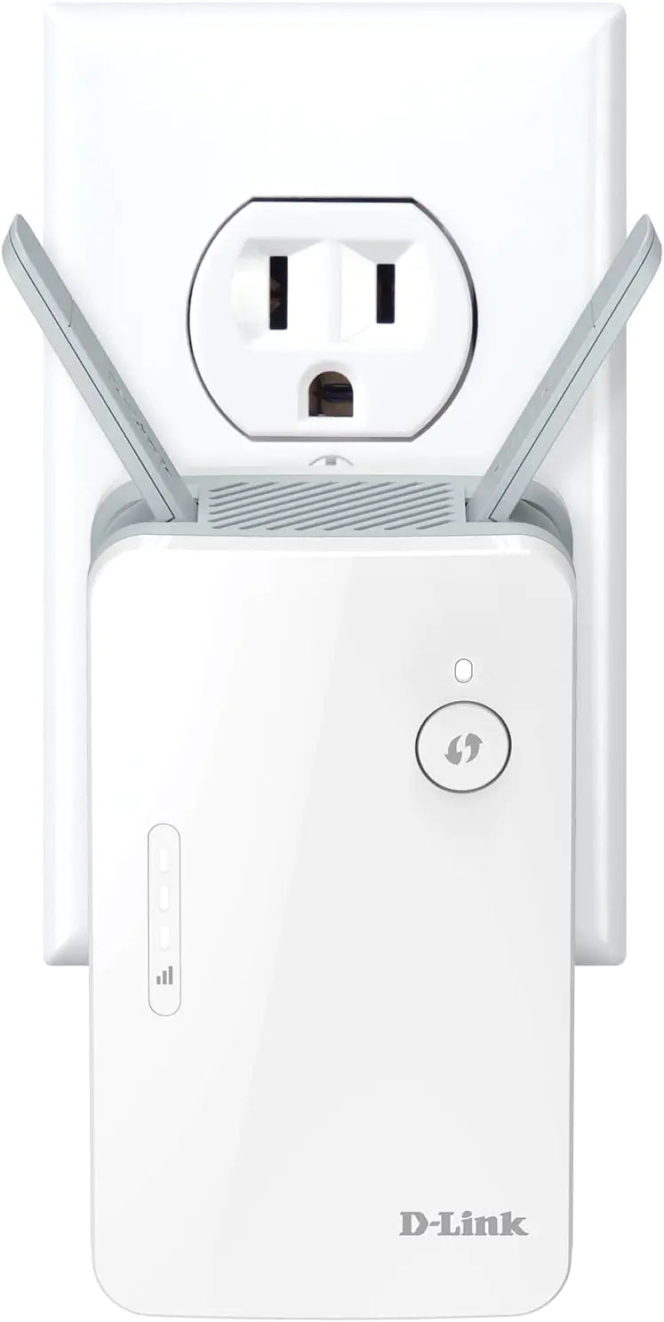 D-Link Eagle Pro AI Mesh WiFi 6 Range Extender AX1500 Repeater and Signal Booster for Home Wireless Internet Network Wall Plug in (E15/RE) (Renewed)