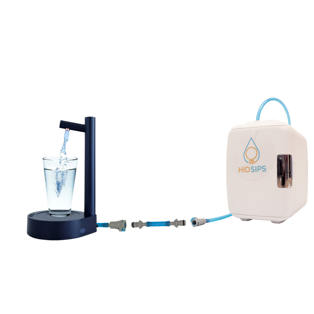 SYPS Water Dispenser with 4L Mini Fridge