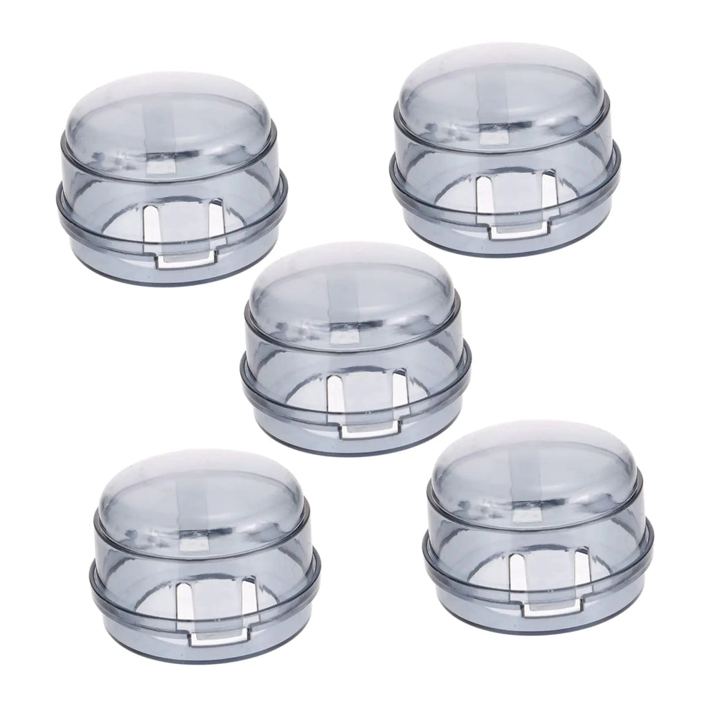 Hohopeti 10Pcs Gas Stove Knob Covers for Safety Stove Knob Safety Guards Proofing Knob Covers for Oven and Gas Stoves