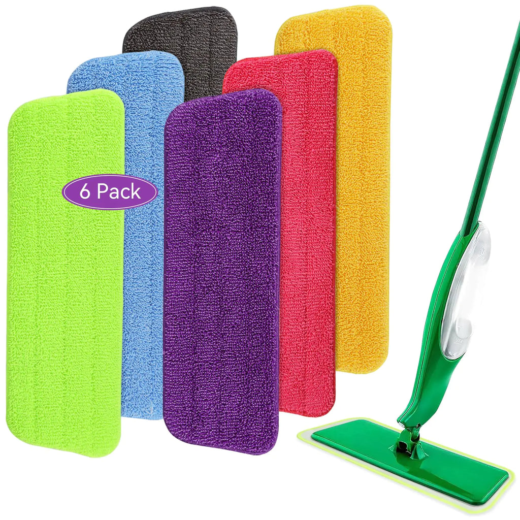 8 Pack Spray Mop Refills Compatible for Libman Freedom Spray Mop Reusable & Washable 16in Microfiber Floor Cleaning Mop Pads for Spray Mop