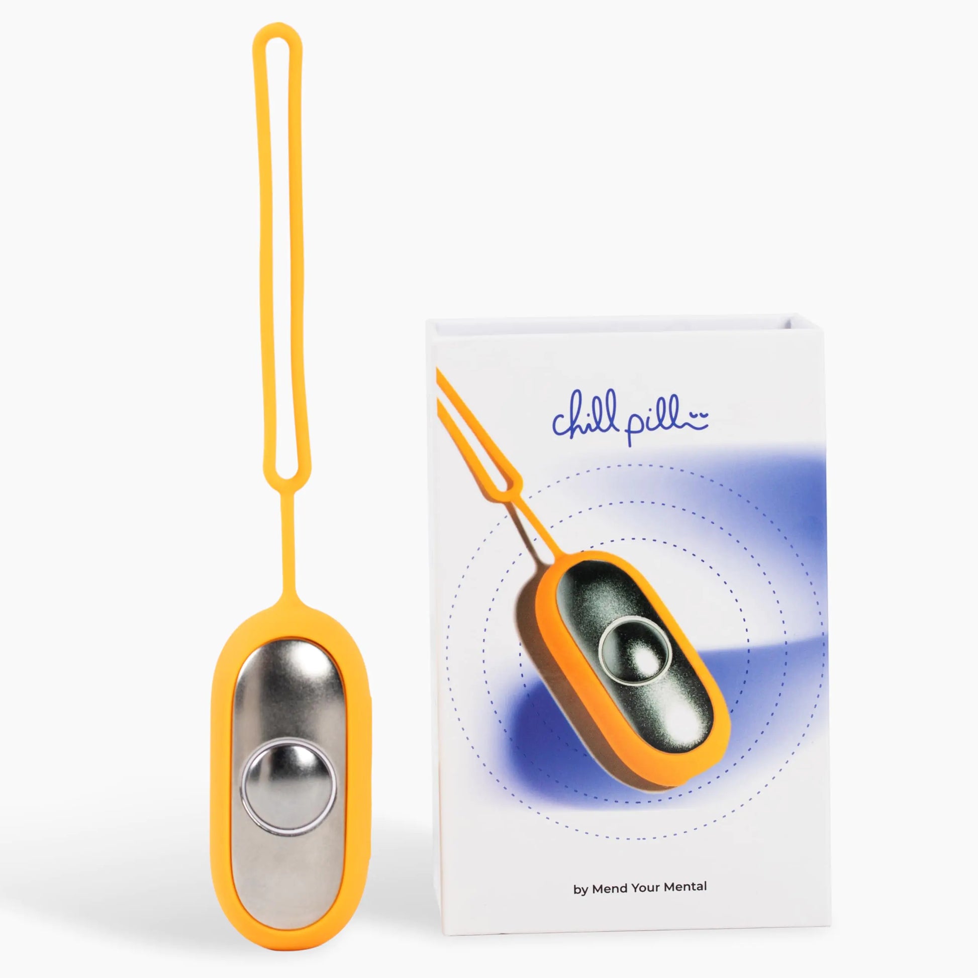 The Chill Pill Sleep Aid Device Compact Sleep Device for Stress Relief Panic Attacks and Agitation Chill Pill Device for Improved Sleep Mood and Focus - The Original Chill Pill by Mend Your Mental