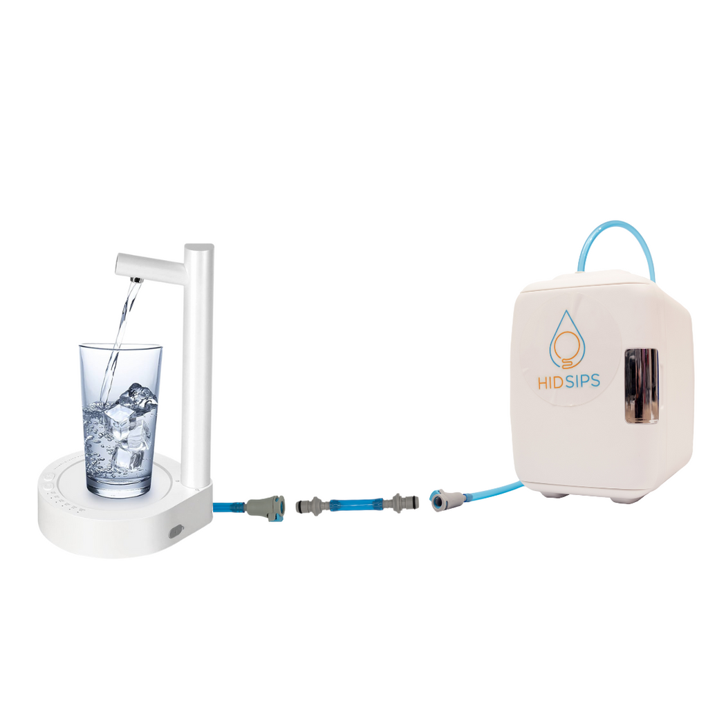 SYPS Water Dispenser with 4L Mini Fridge