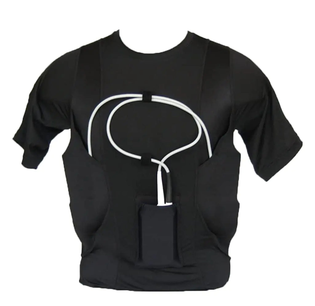 LVAD Gear Heartmate LVAD Shirt Black (Medium)┃LV121-M