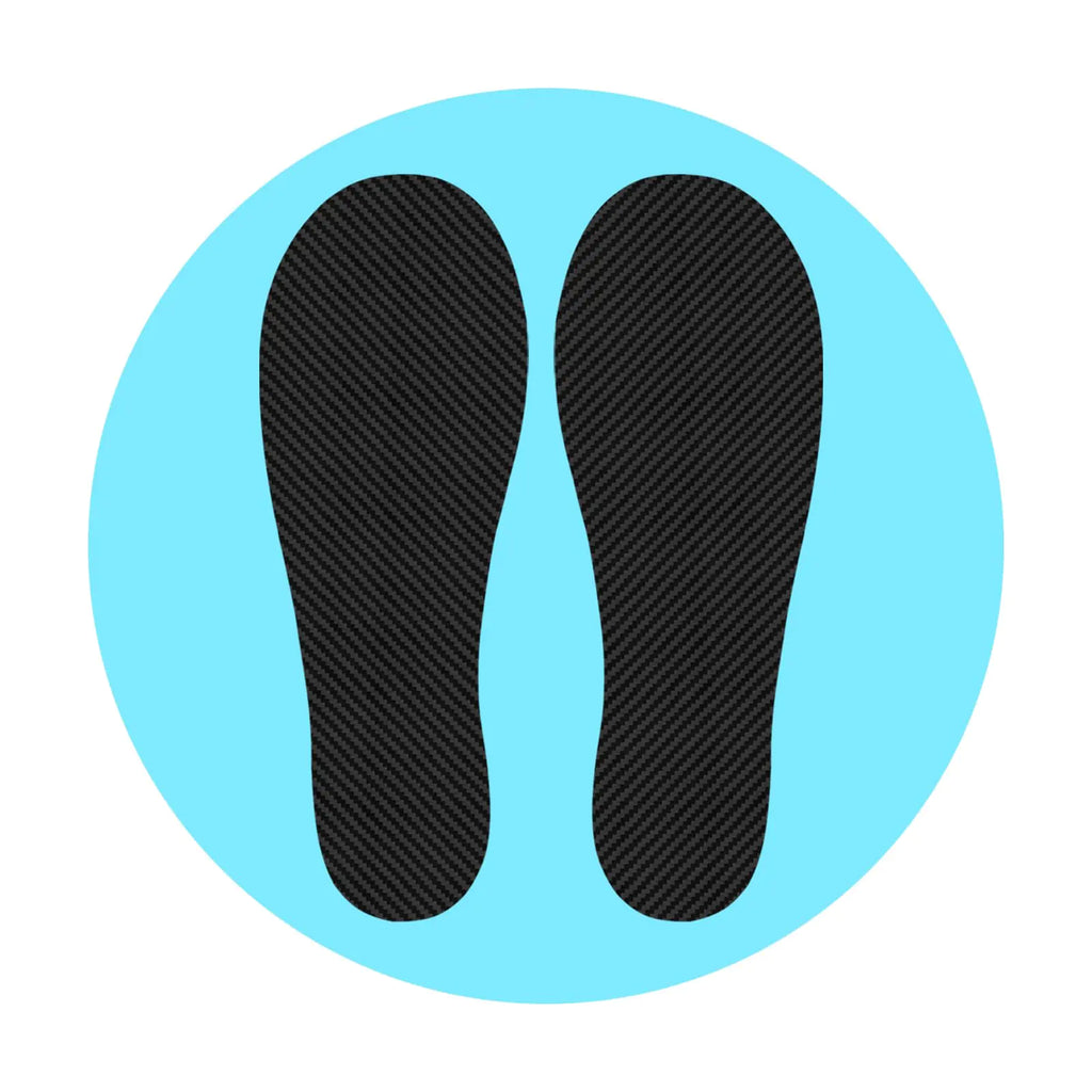 Reofay Kids Carbon Fiber Insole to Correct Childrens Tip Toe Walking Rigid Shoe Insert for Healthy Walking Habits Plantar Fasciitis and Pain Relief 8 Toddler 148mm 1 Pair
