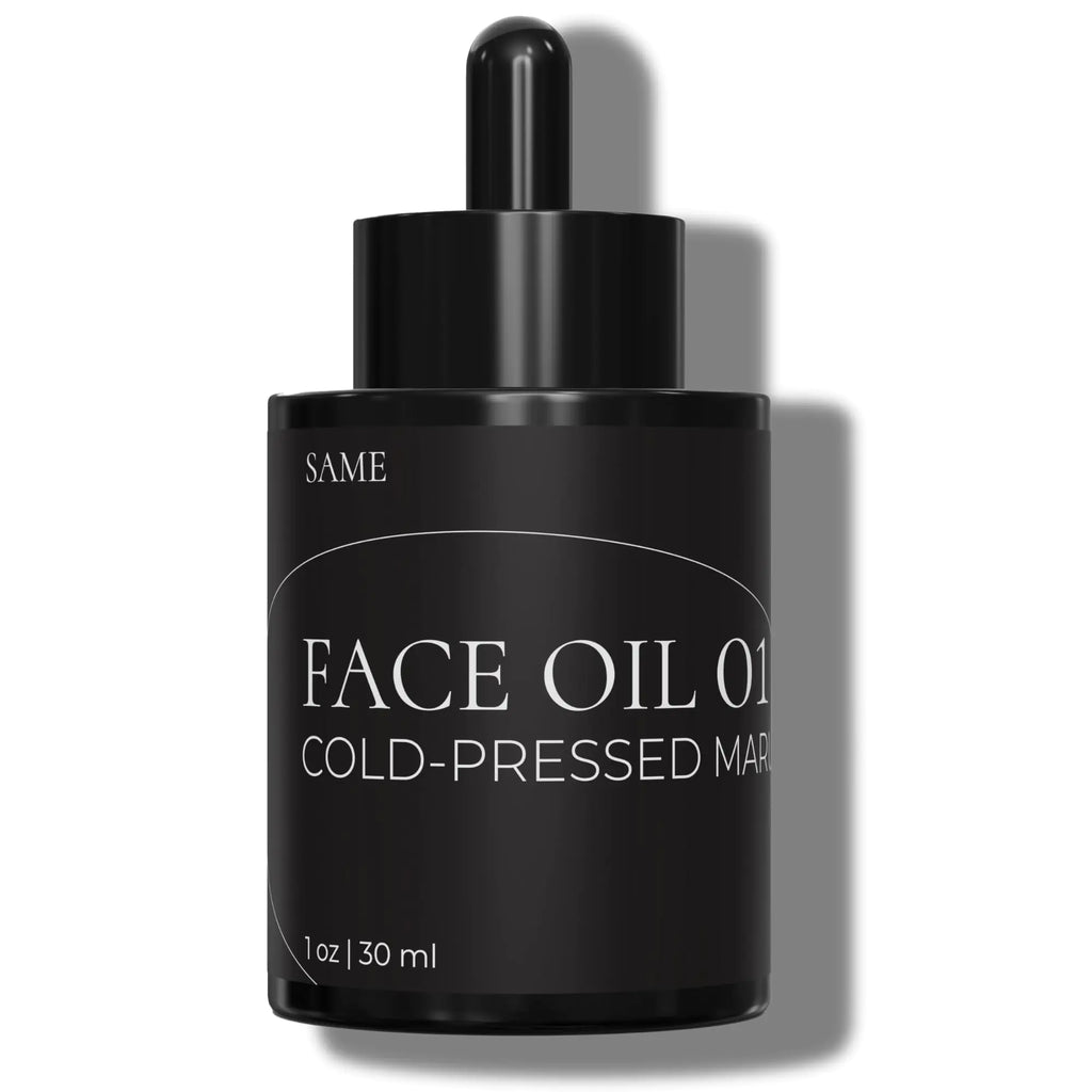 Same Skincare Face Oil 01: Cold-Pressed Marula Oil for Face Skin Care with Omega 6 9 Antioxidants Supports Hydration Skin Barrier Skin Elasticity Youthful Glow Unrefined Cruelty Free 1 oz