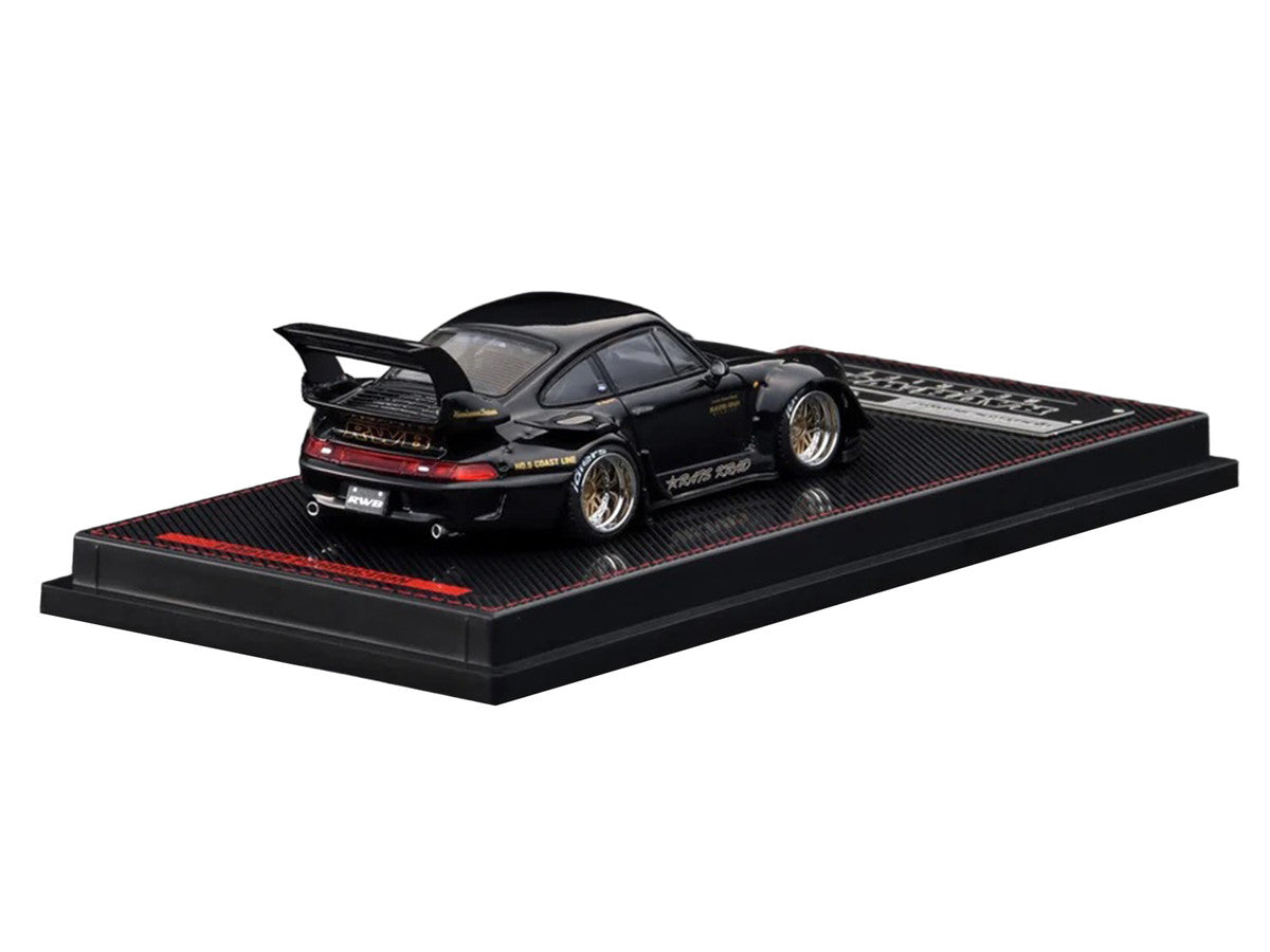 RWB 993 "Dark Star" Black 1/64 Diecast Model Car by Ignition Model-2