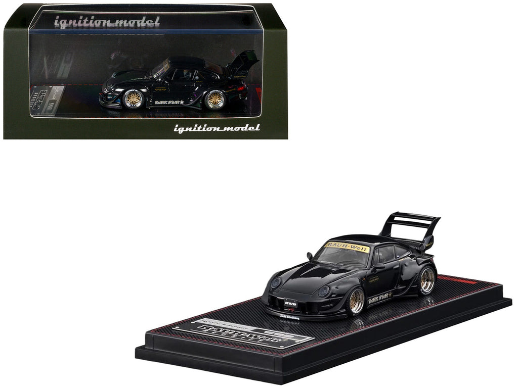 RWB 993 "Dark Star" Black 1/64 Diecast Model Car by Ignition Model-0